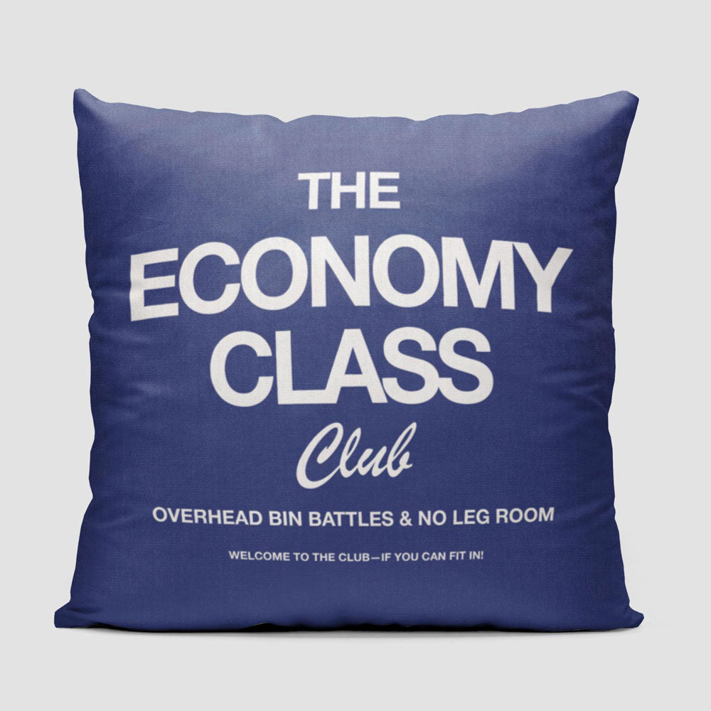 The Economy Class Club - Throw Pillow