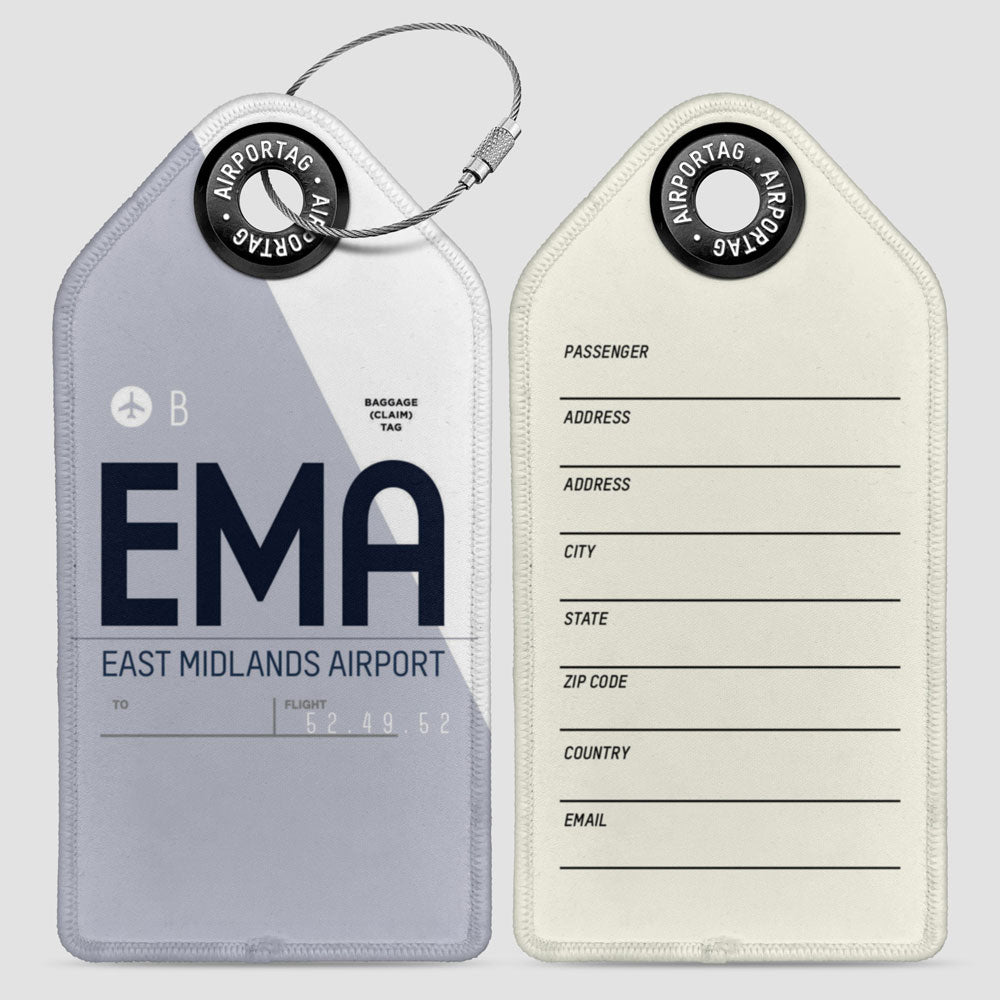 EMA - Étiquette de bagage