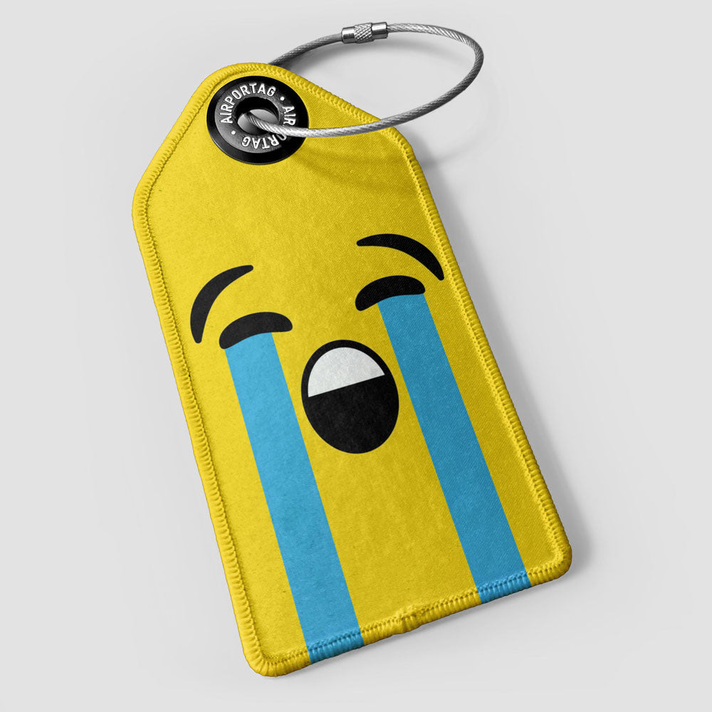 Emoji Crying - Luggage Tag