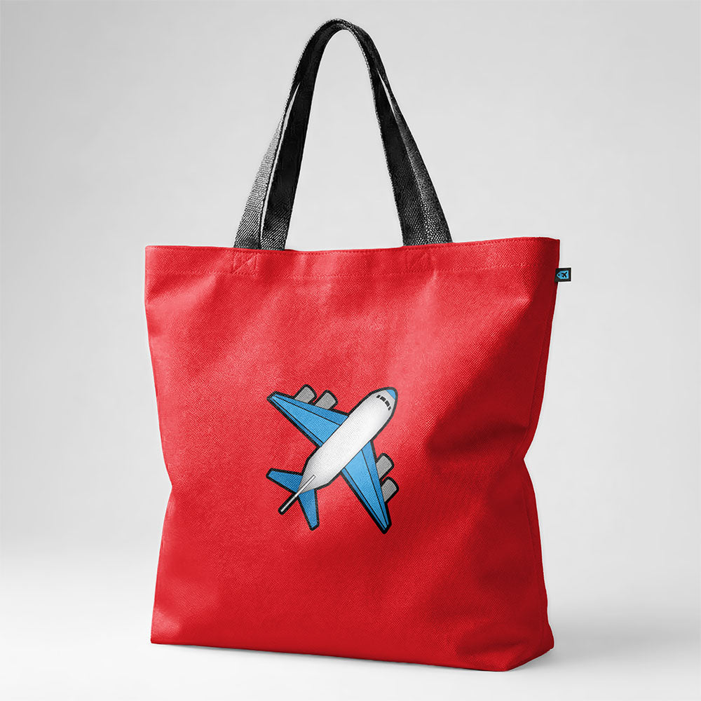 Emoji Plane Tiny - Tote Bag