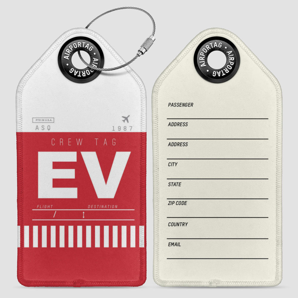 EV - Luggage Tag