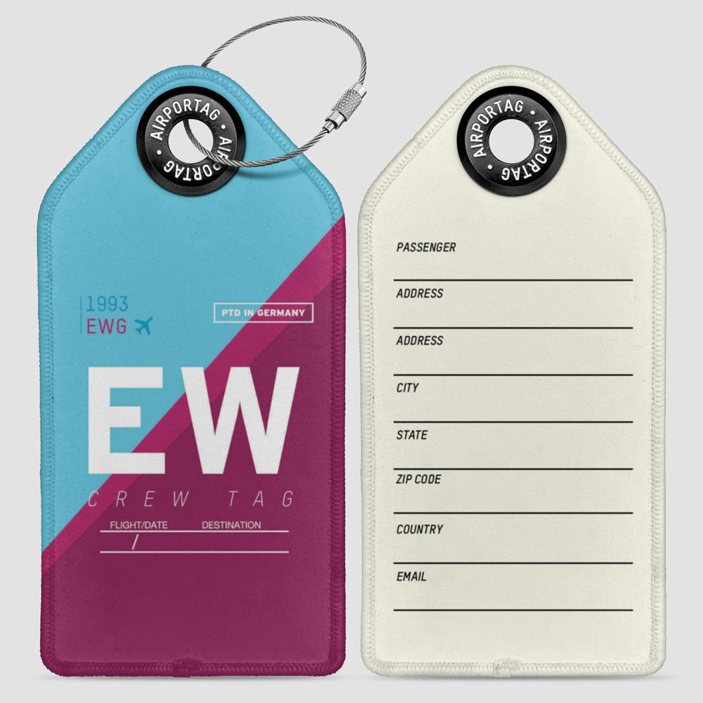 EW - Luggage Tag
