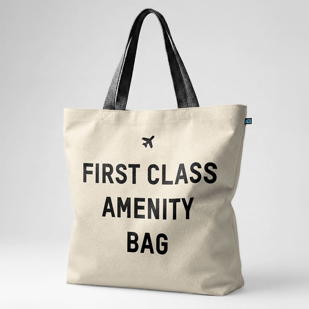 First Class Amenity Bag - Tote Bag