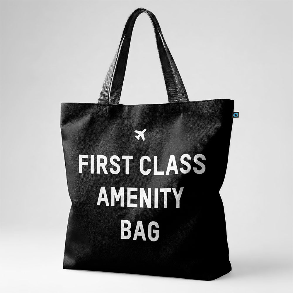 First Class Amenity Bag - Tote Bag