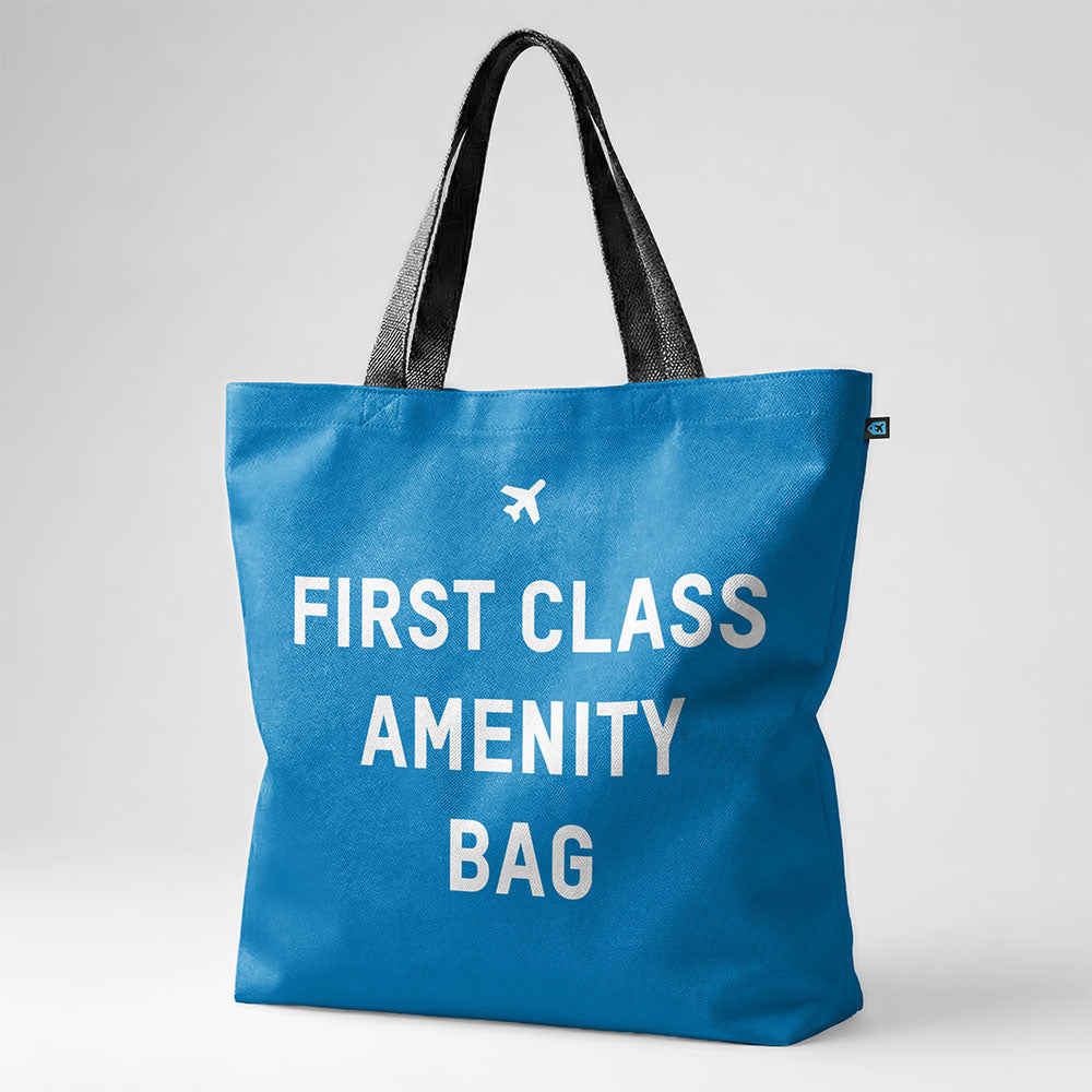 First Class Amenity Bag - Tote Bag