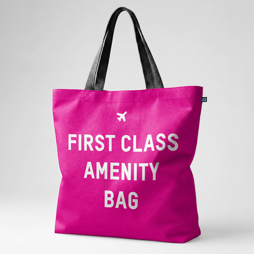 First Class Amenity Bag - Tote Bag