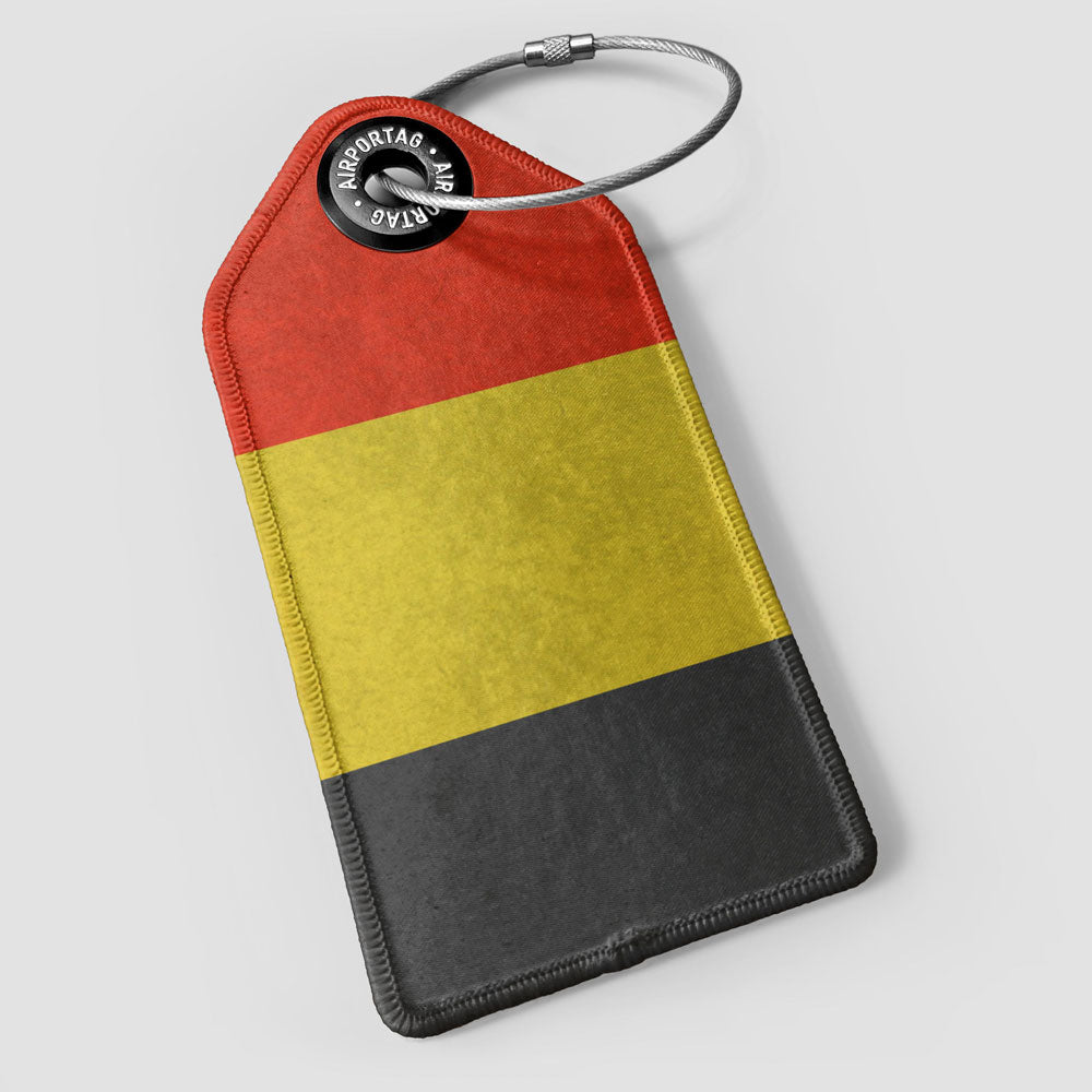 Belgian Flag - Luggage Tag