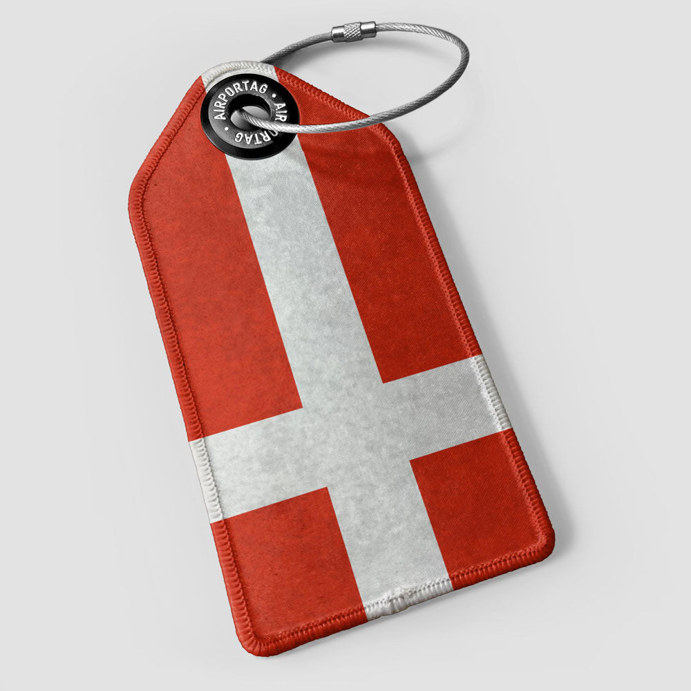 Danish Flag - Luggage Tag
