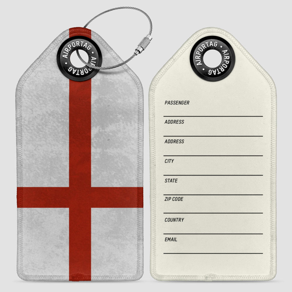 England's Flag - Luggage Tag
