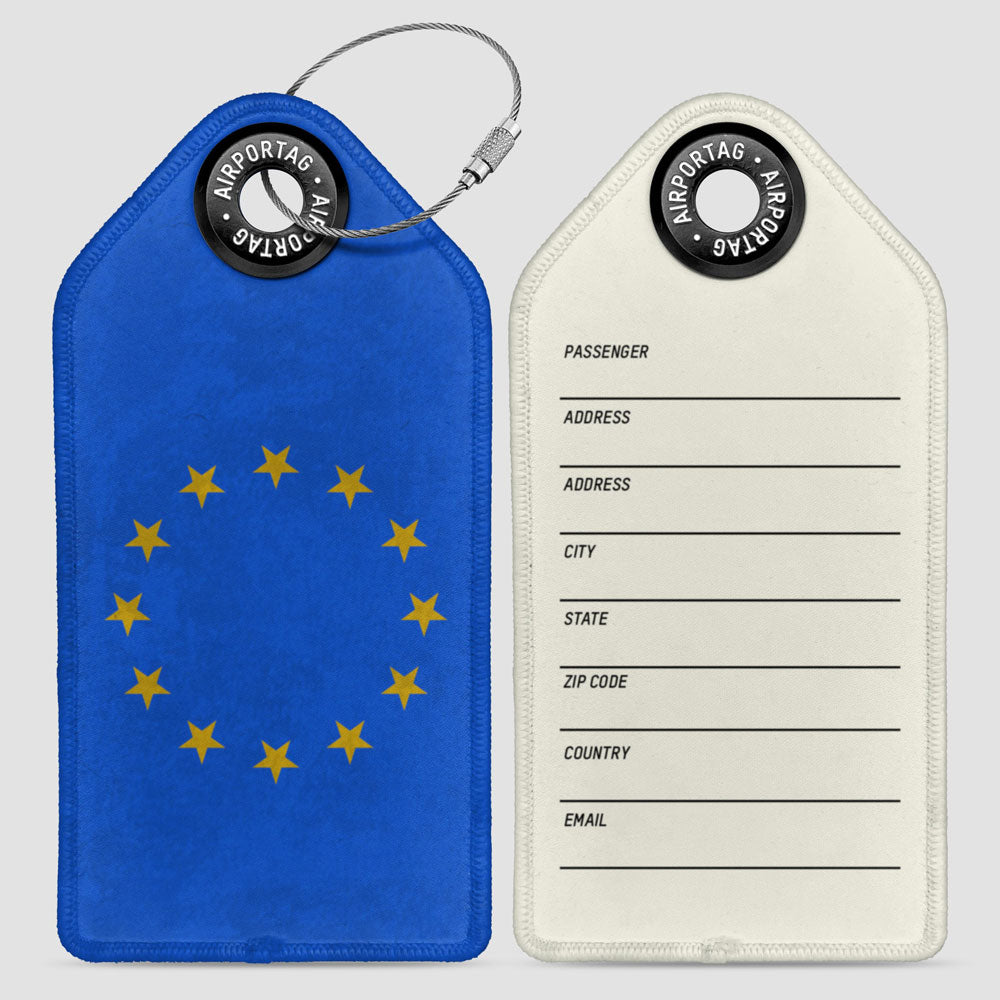 European Flag - Luggage Tag