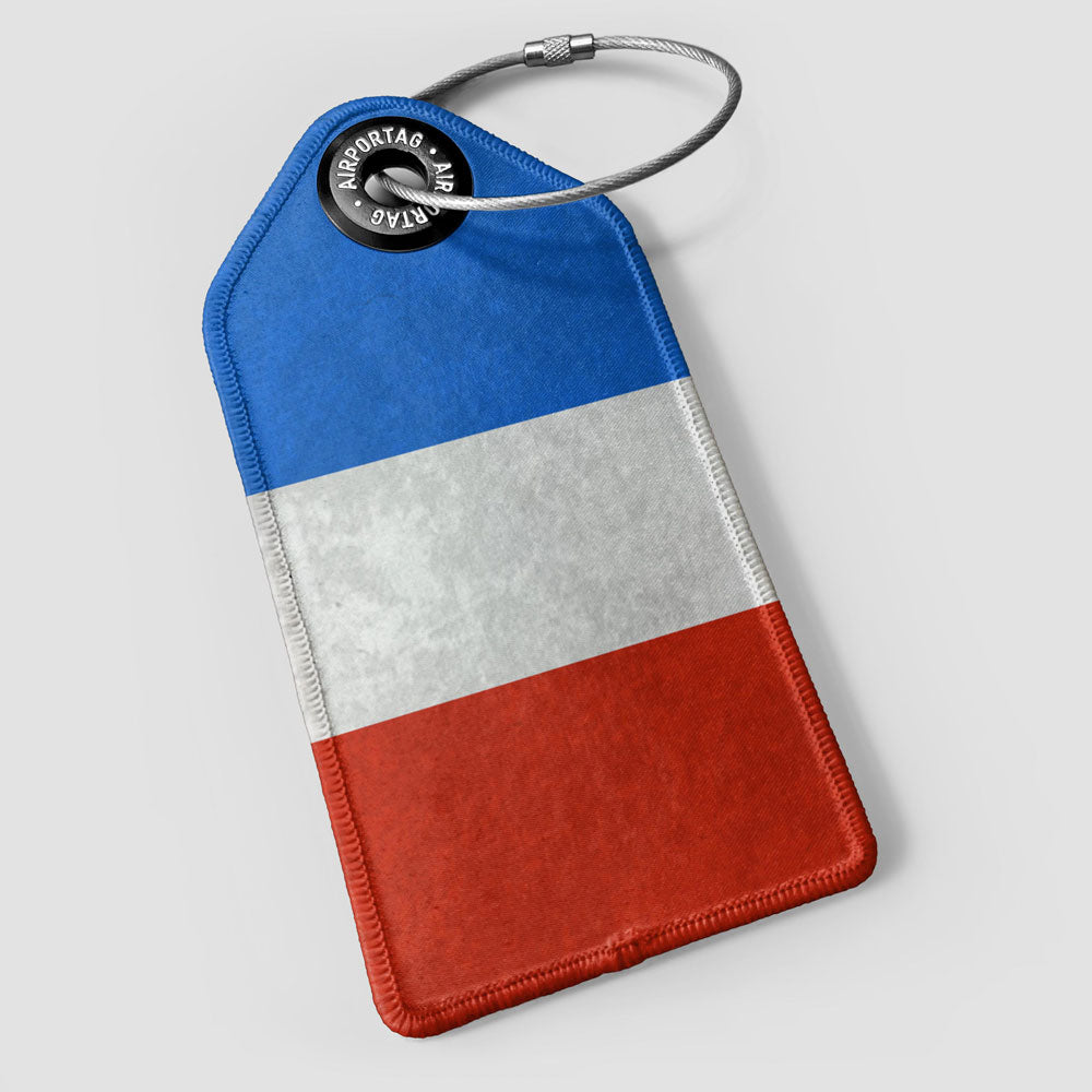 French Flag - Luggage Tag