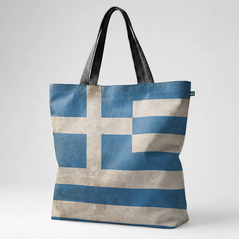 Greek Flag - Tote Bag