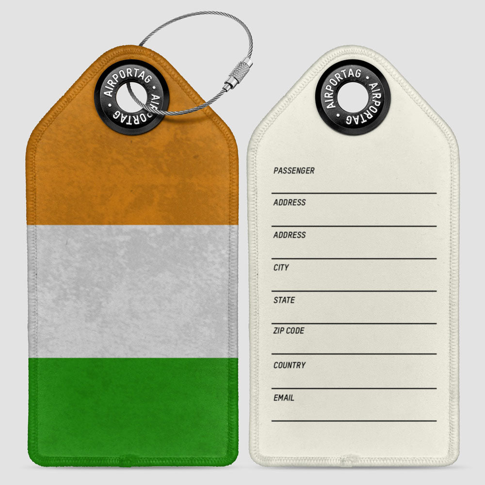Drapeau irlandais - Étiquette de bagage