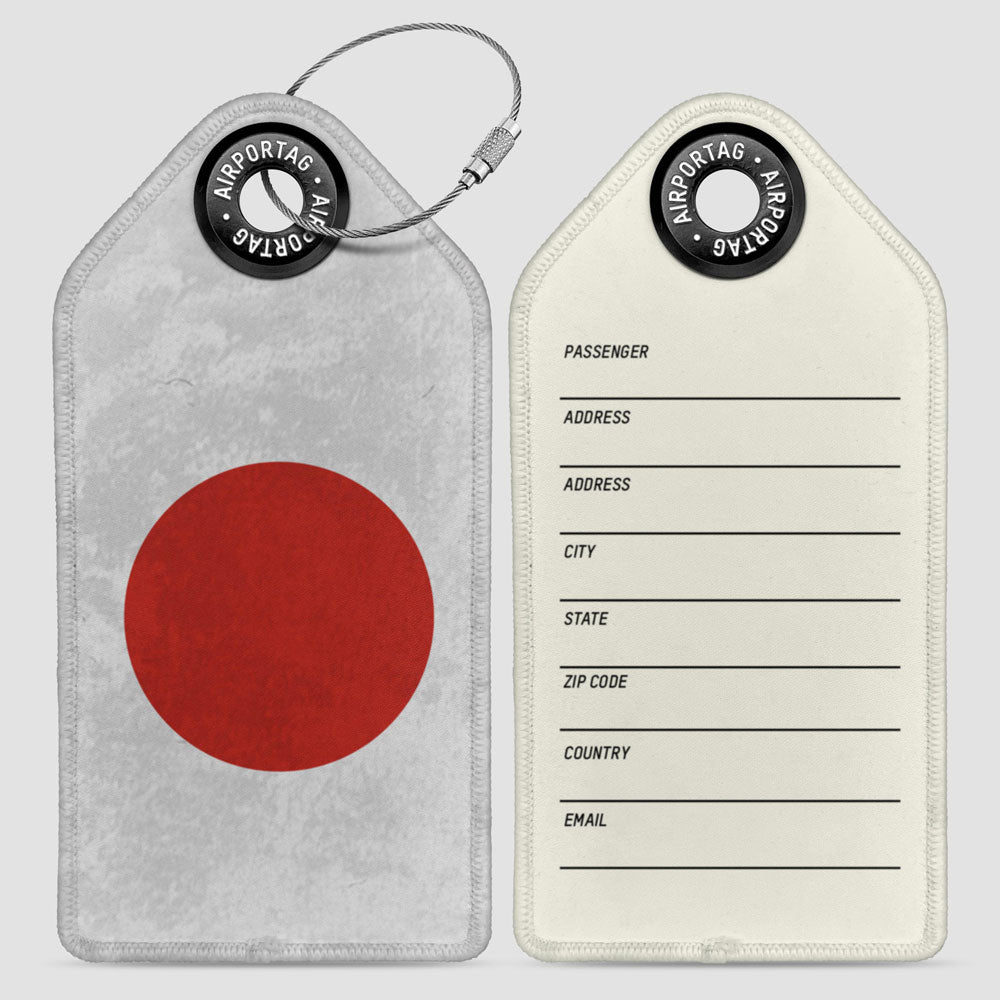 Japanese Flag - Luggage Tag