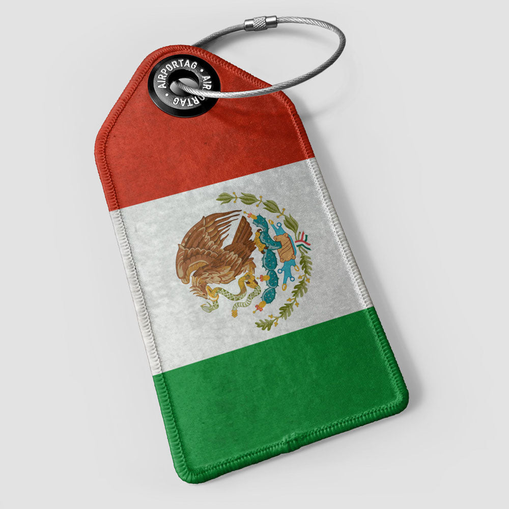 Mexican Flag - Luggage Tag