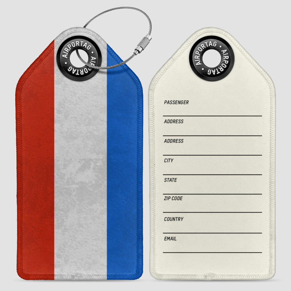 Dutch Flag - Luggage Tag