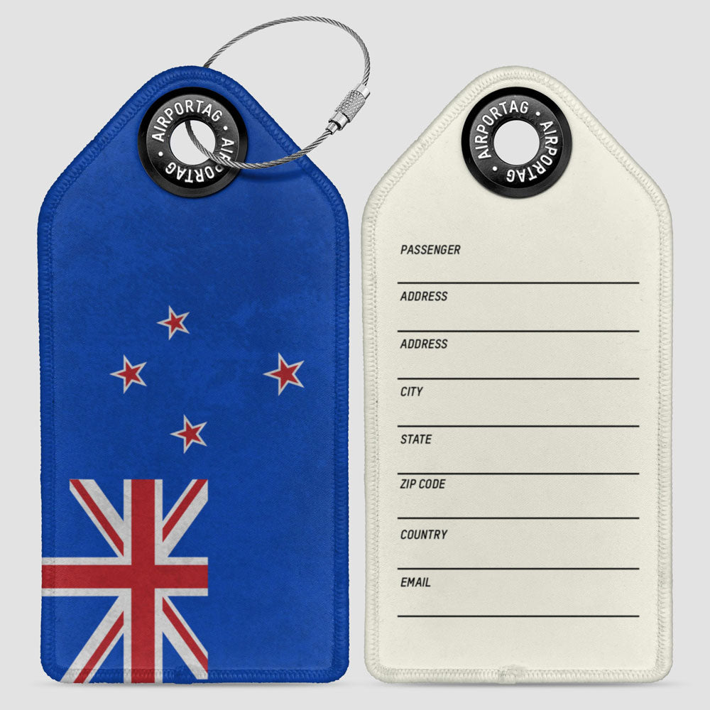 New Zealand Flag - Luggage Tag