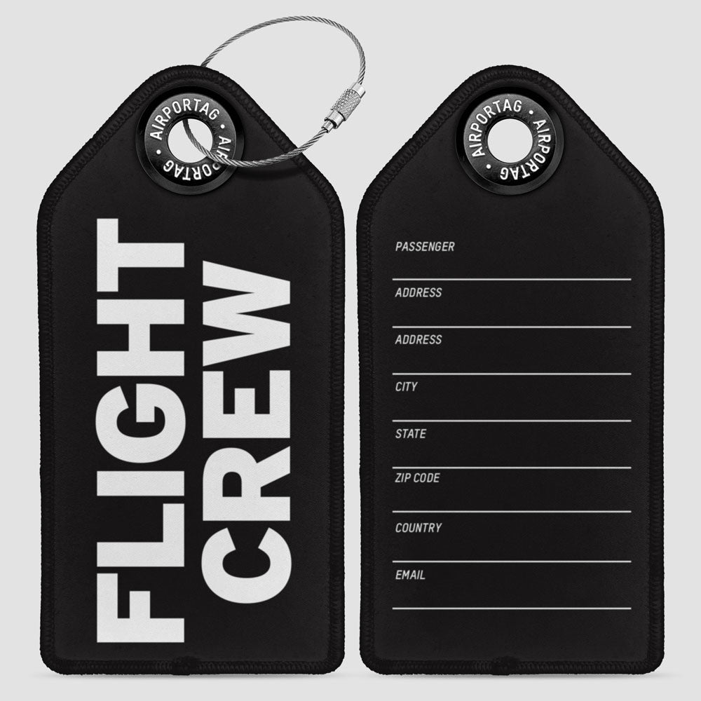 Flight Crew Tag Luggage Tag