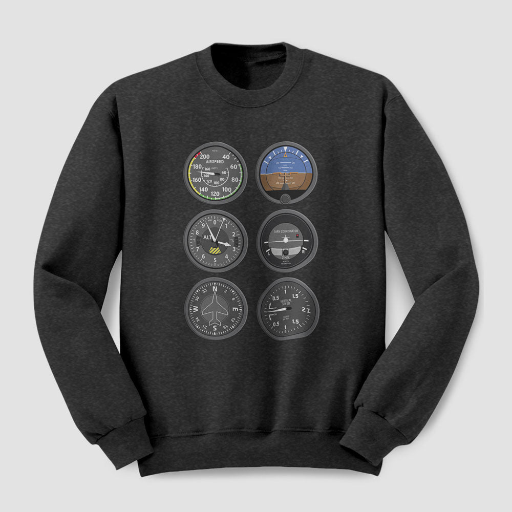 Instruments de vol - Sweat-shirt