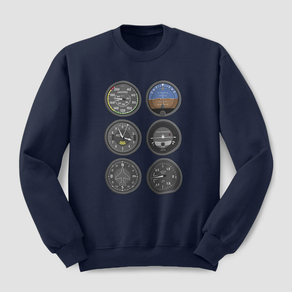 Instruments de vol - Sweat-shirt