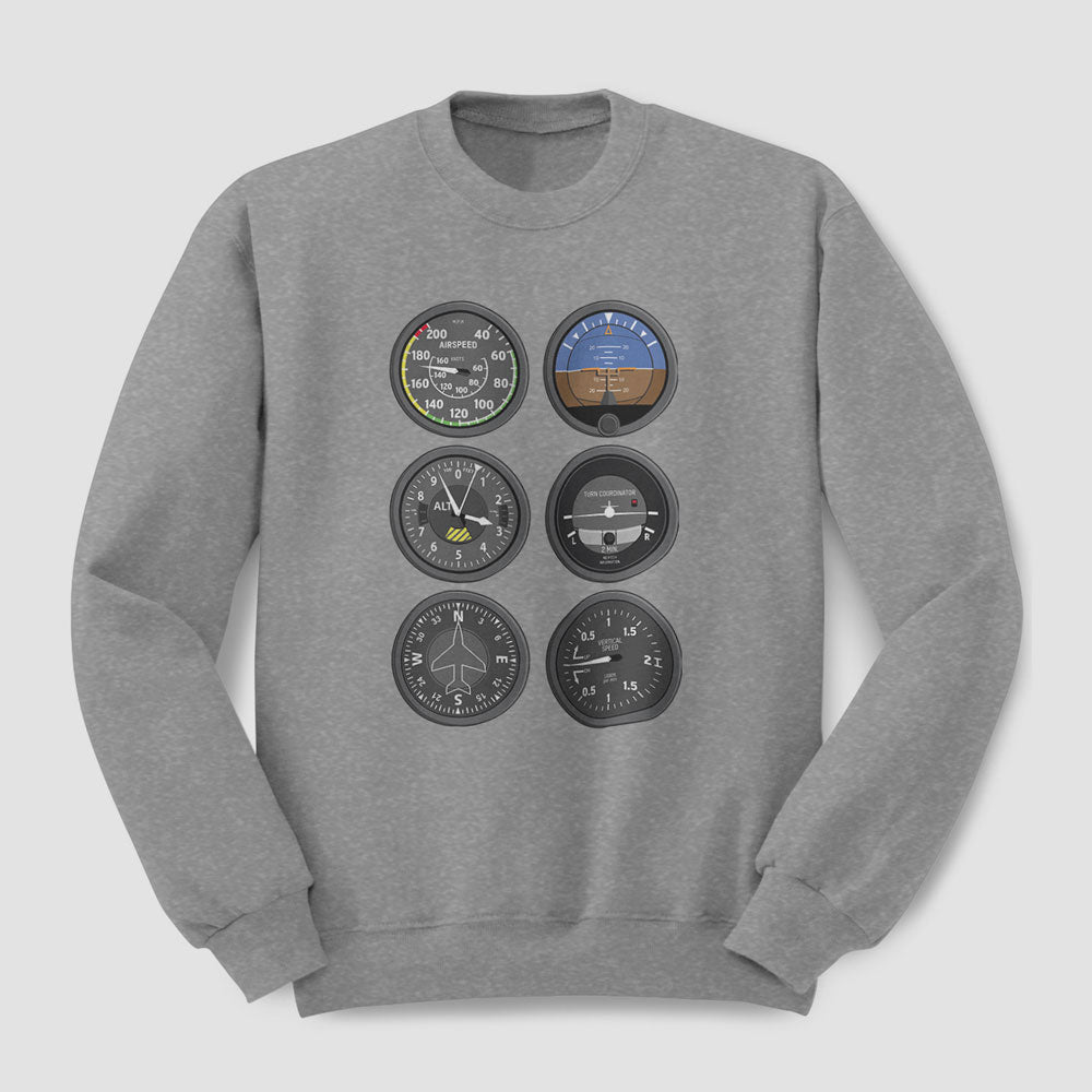 Instruments de vol - Sweat-shirt