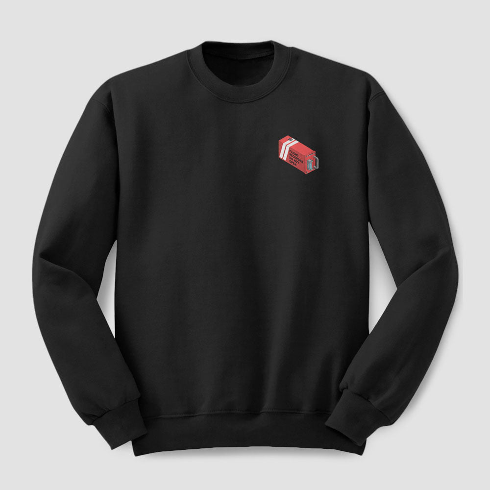 Boîte d'enregistreur de vol minuscule - Sweat-shirt