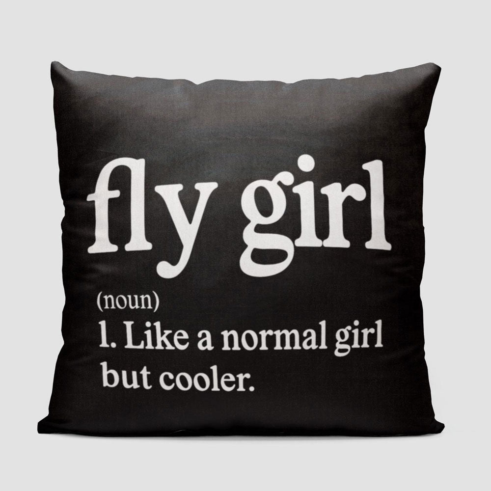 Fly Girl - Throw Pillow