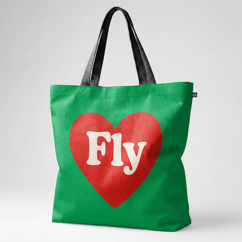 Fly Cute Heart - Tote Bag