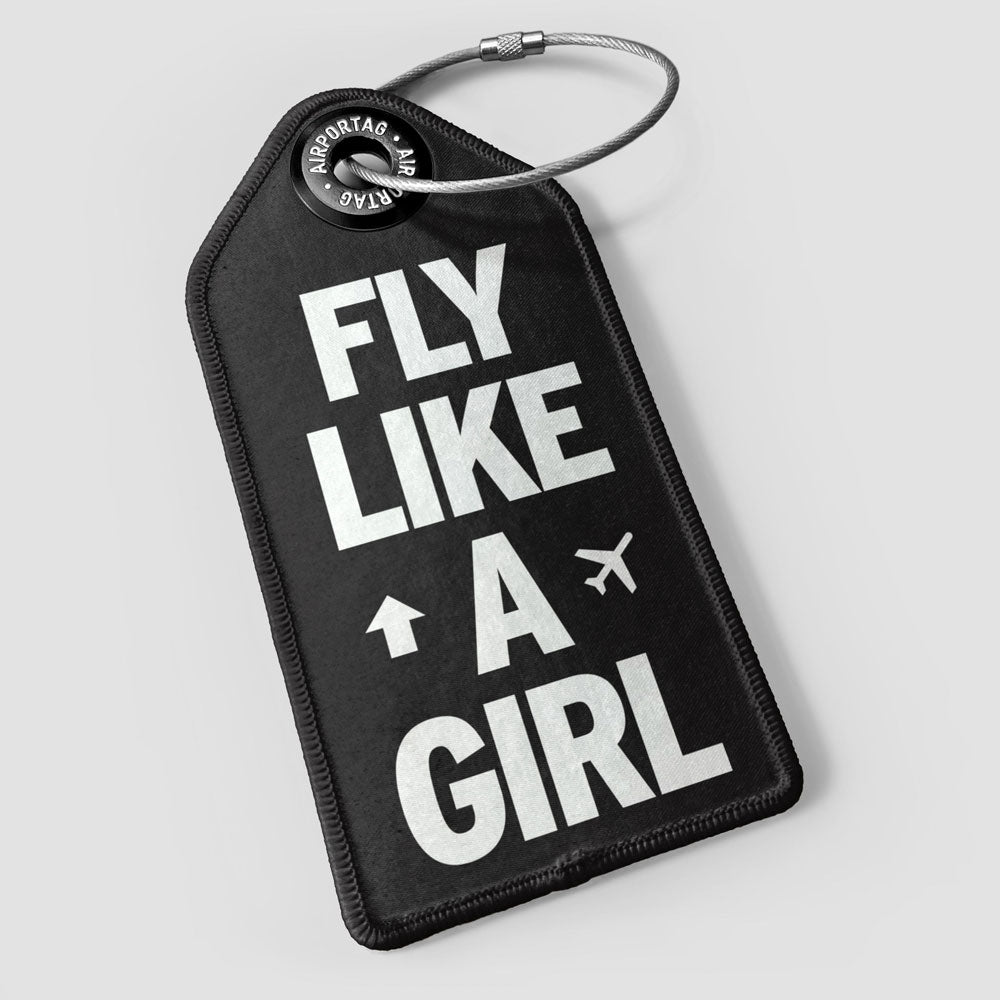 Fly Like A Girl - ラゲッジタグ