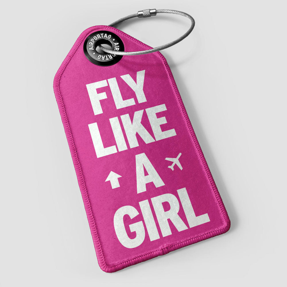 Fly Like A Girl - ラゲッジタグ