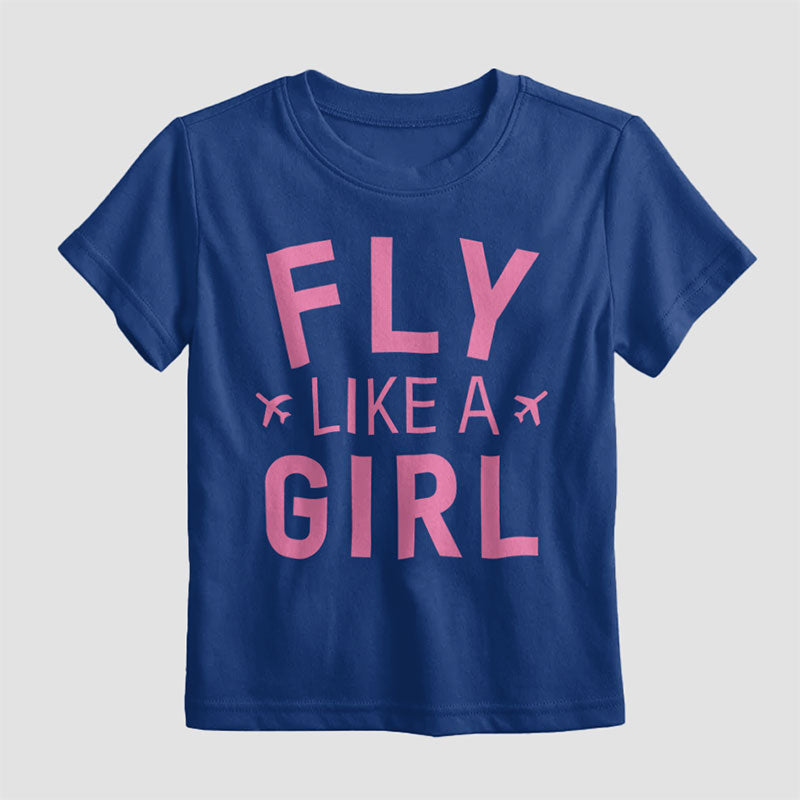 Vole comme une fille - T-shirt pour enfants