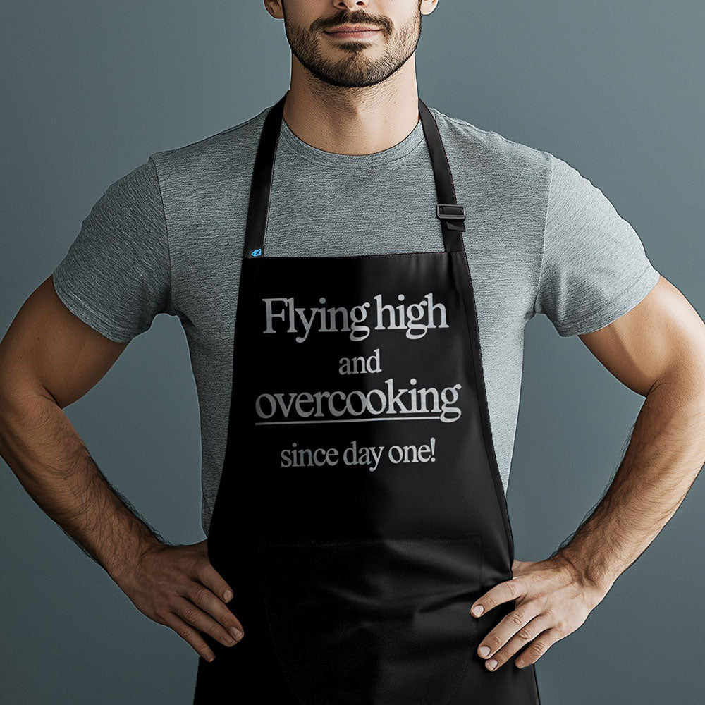 Flying High and Overcooking- Kitchen Apron