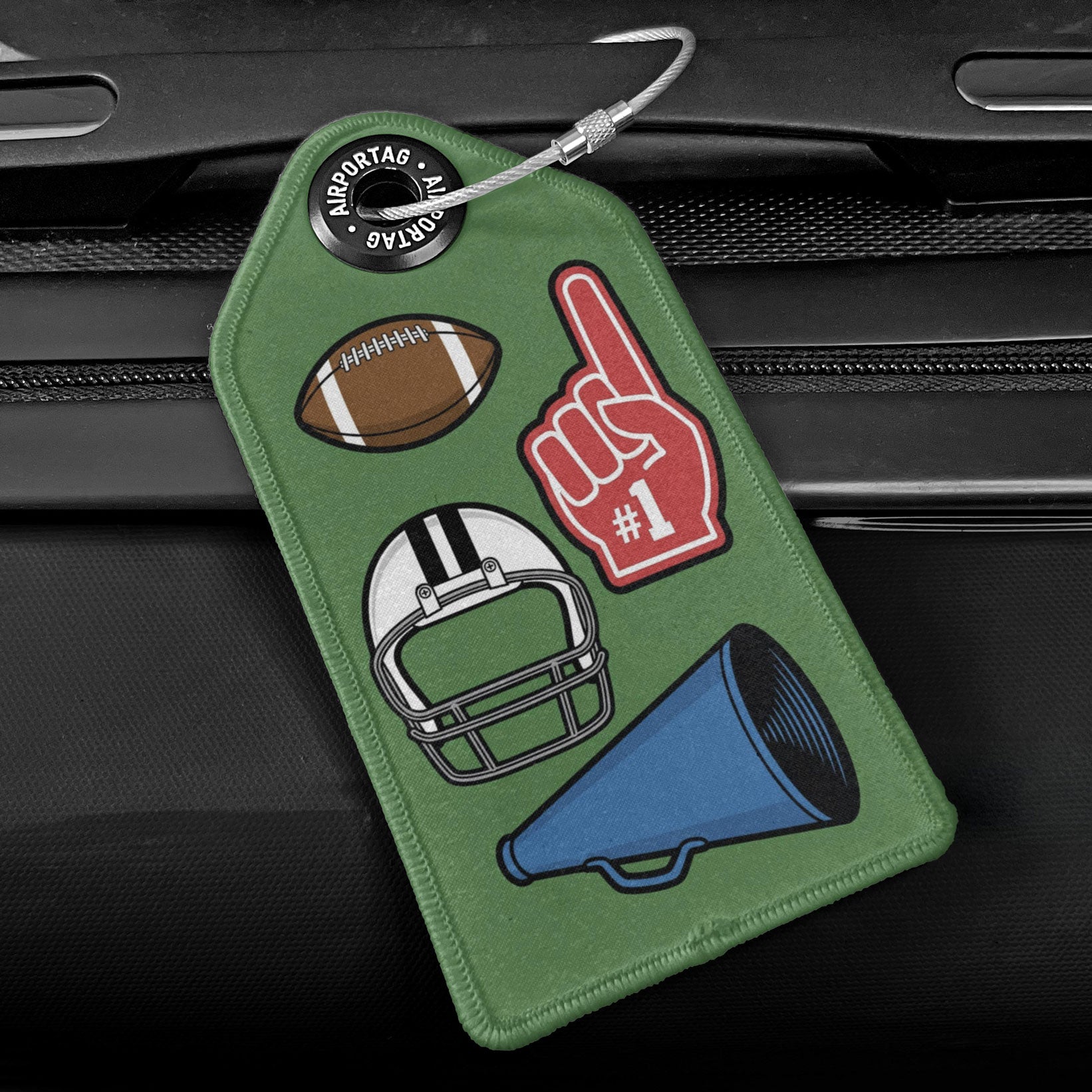 Football Icons - Luggage Tag
