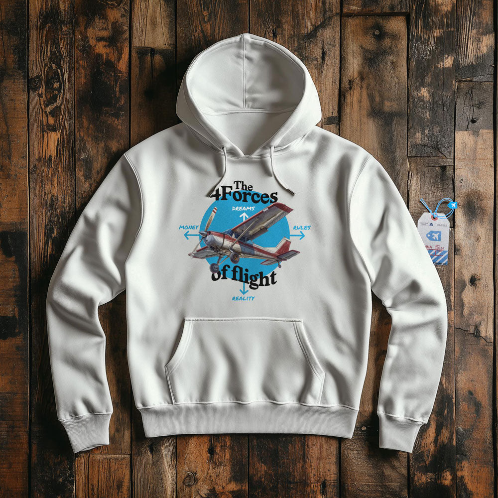 The Four Forces Of Flight - Pullover Hoodie