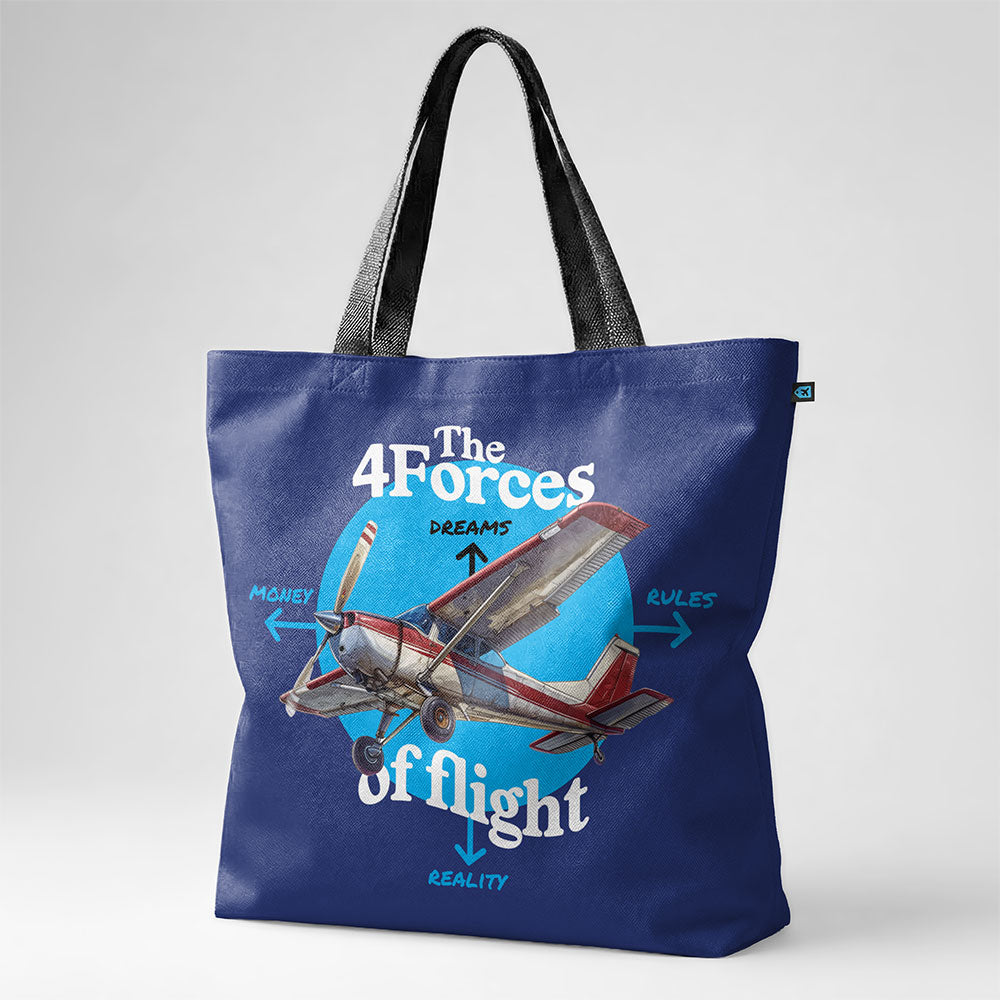 The Four Forces Of Flight - Tote Bag