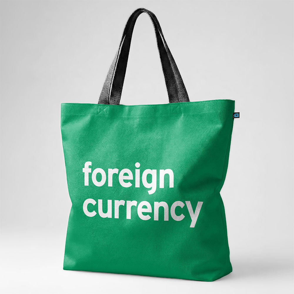 Foreign Currency - Tote Bag
