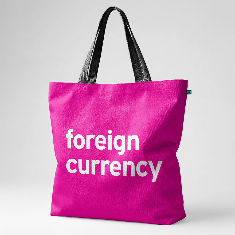 Foreign Currency - Tote Bag