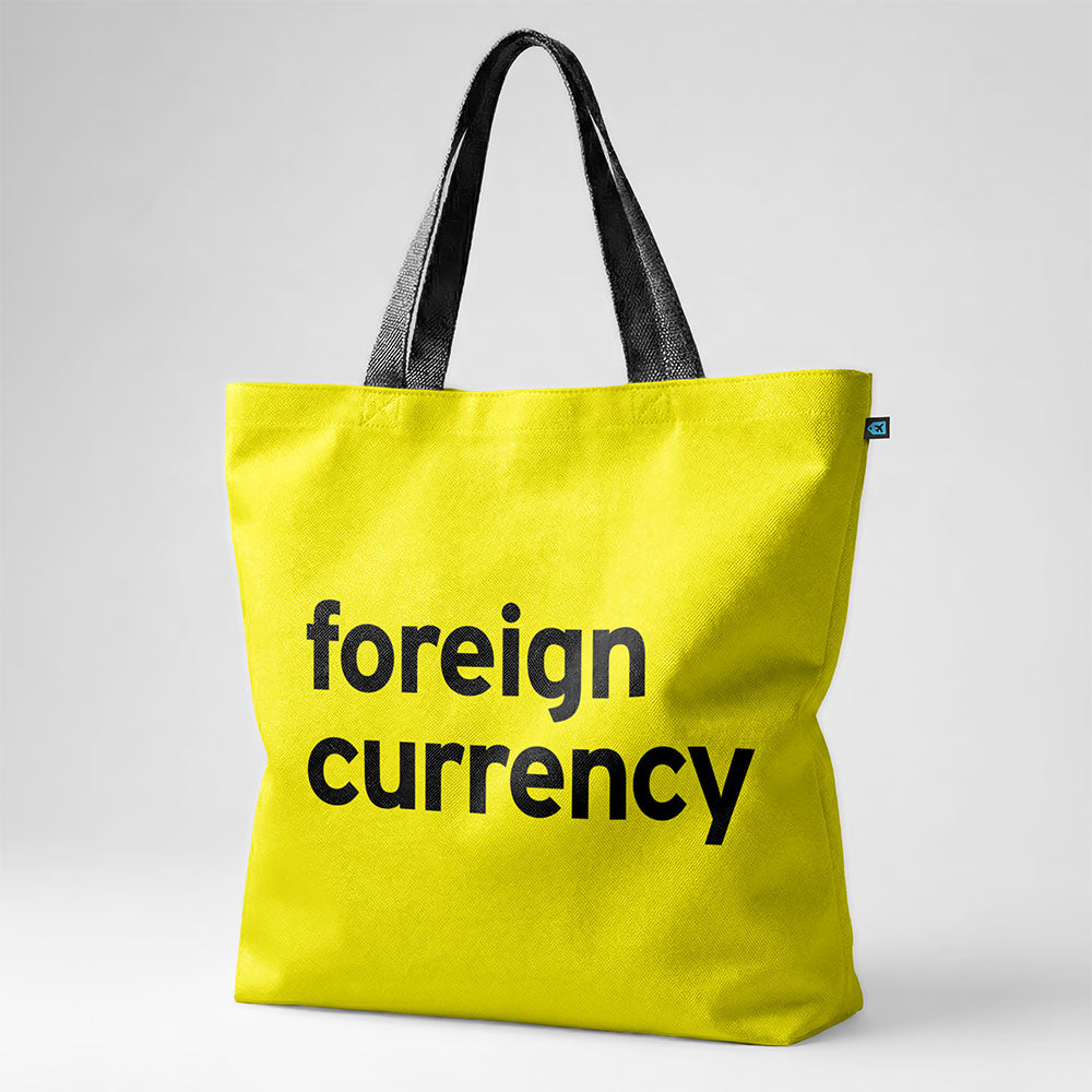 Foreign Currency - Tote Bag