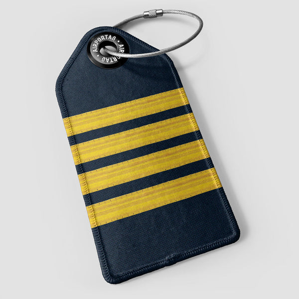 Pilot Rank Luggage Tag Travel Collection