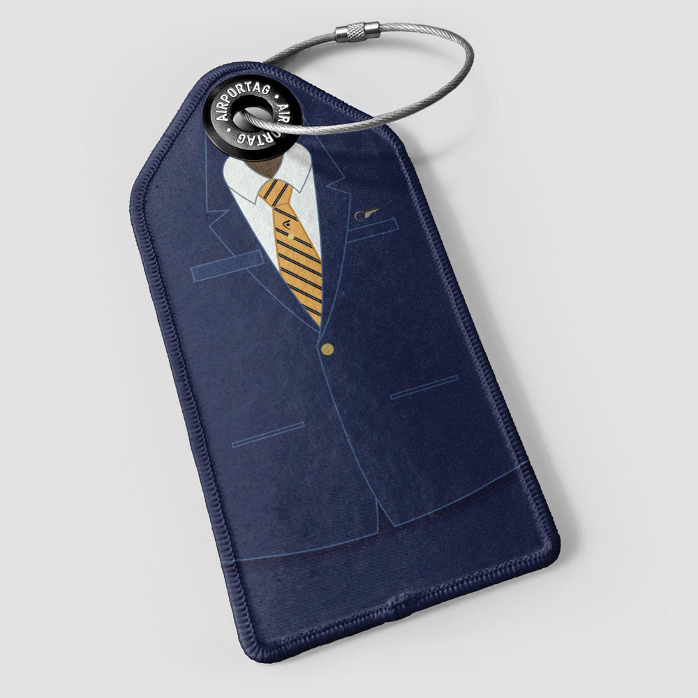 Uniforme du personnel de cabine masculin FR - Étiquette de bagage