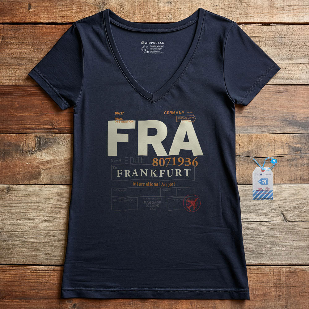 FRA - Women's V-Neck T-Shirt