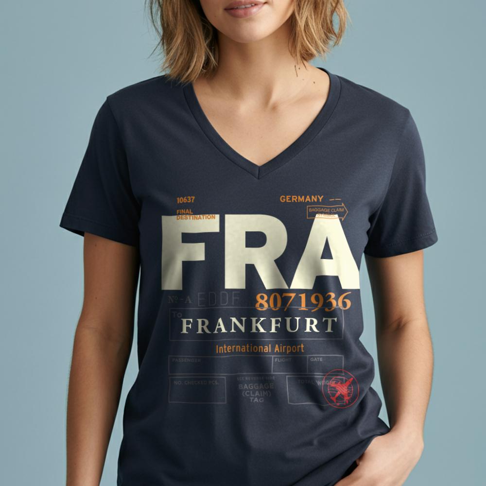 FRA - Women's V-Neck T-Shirt