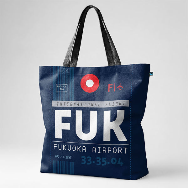 トートバッグ - FUK - 福岡空港 - 九州、日本 - IATA コード FUK