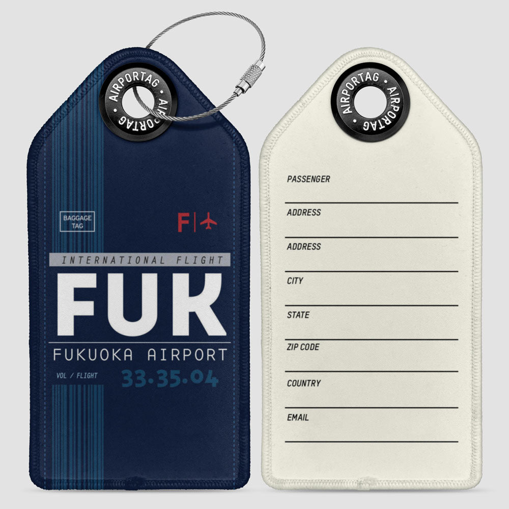 FUK - Luggage Tag