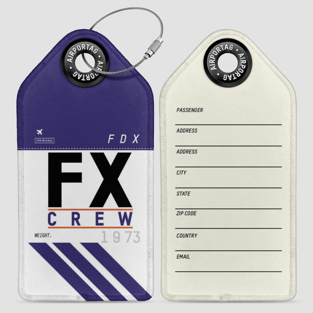 FX - Luggage Tag