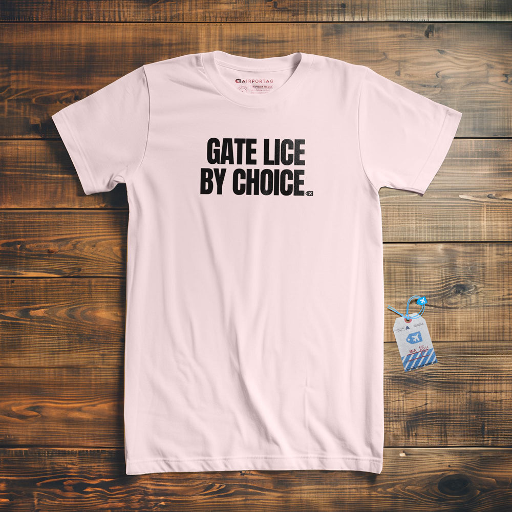 Gate Lice by Choice - T-Shirt - Light Pink
