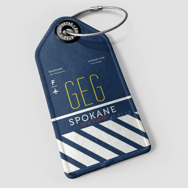 荷物タグ 空港コード荷物タグ - IATA コード GEG 荷物タグ