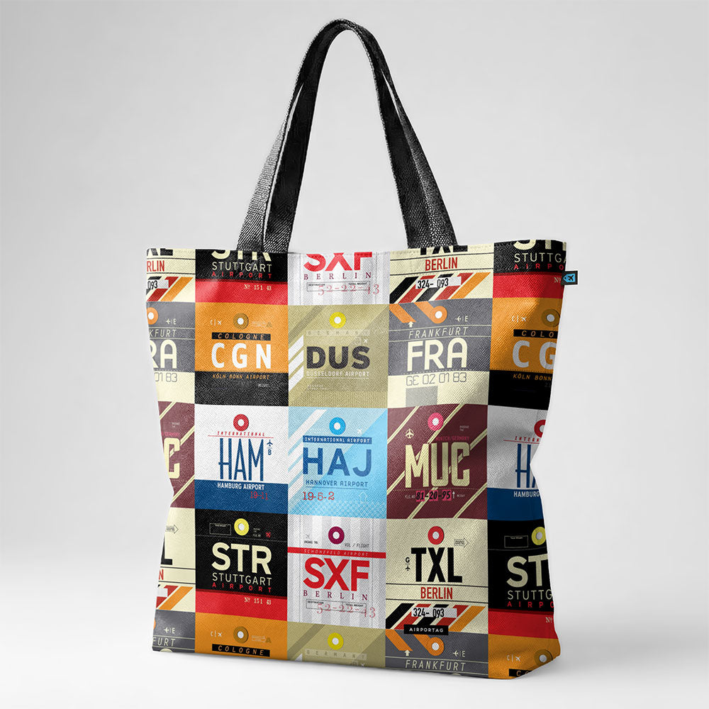 Germany Airports - Tote Bag