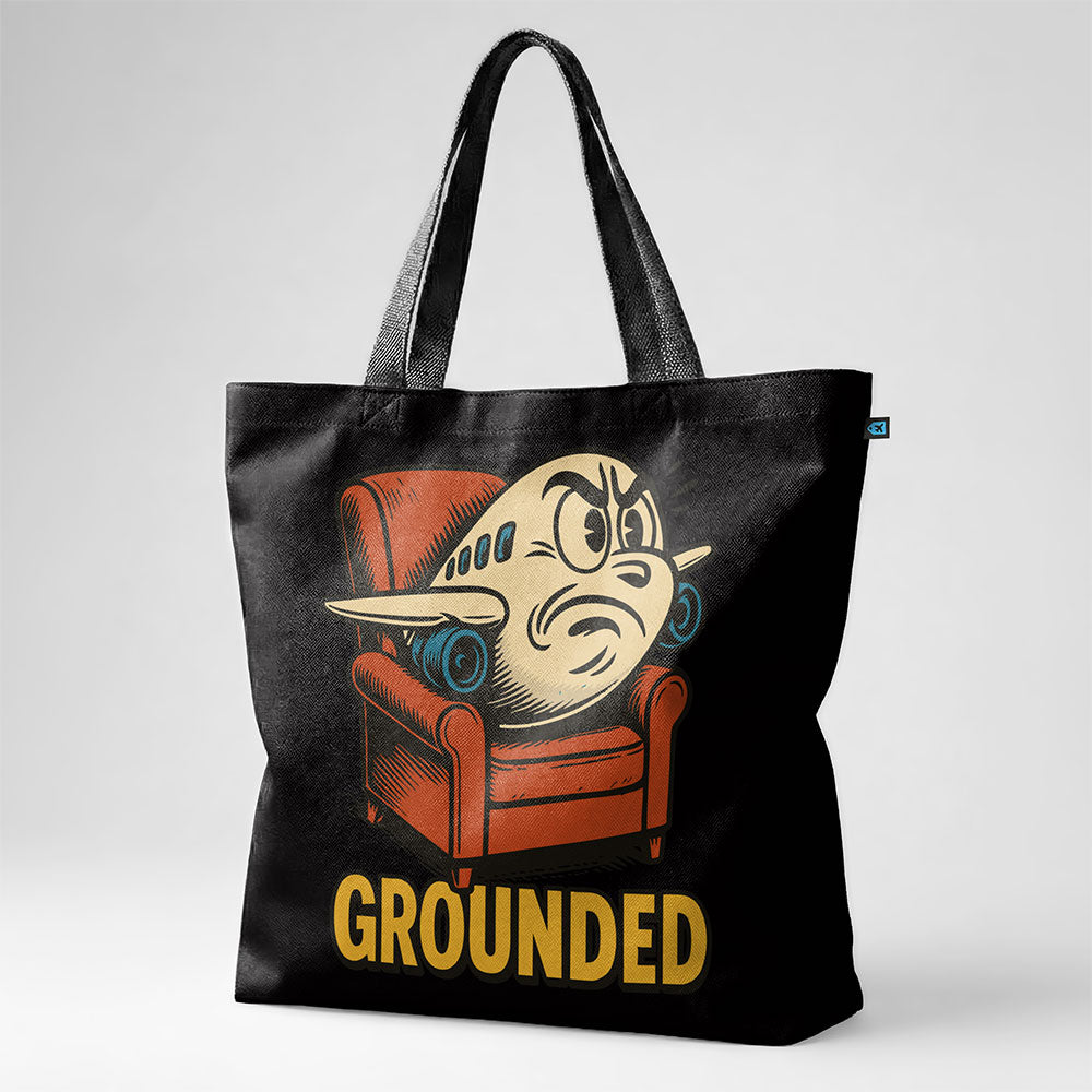 Grounded Plane - Tote Bag