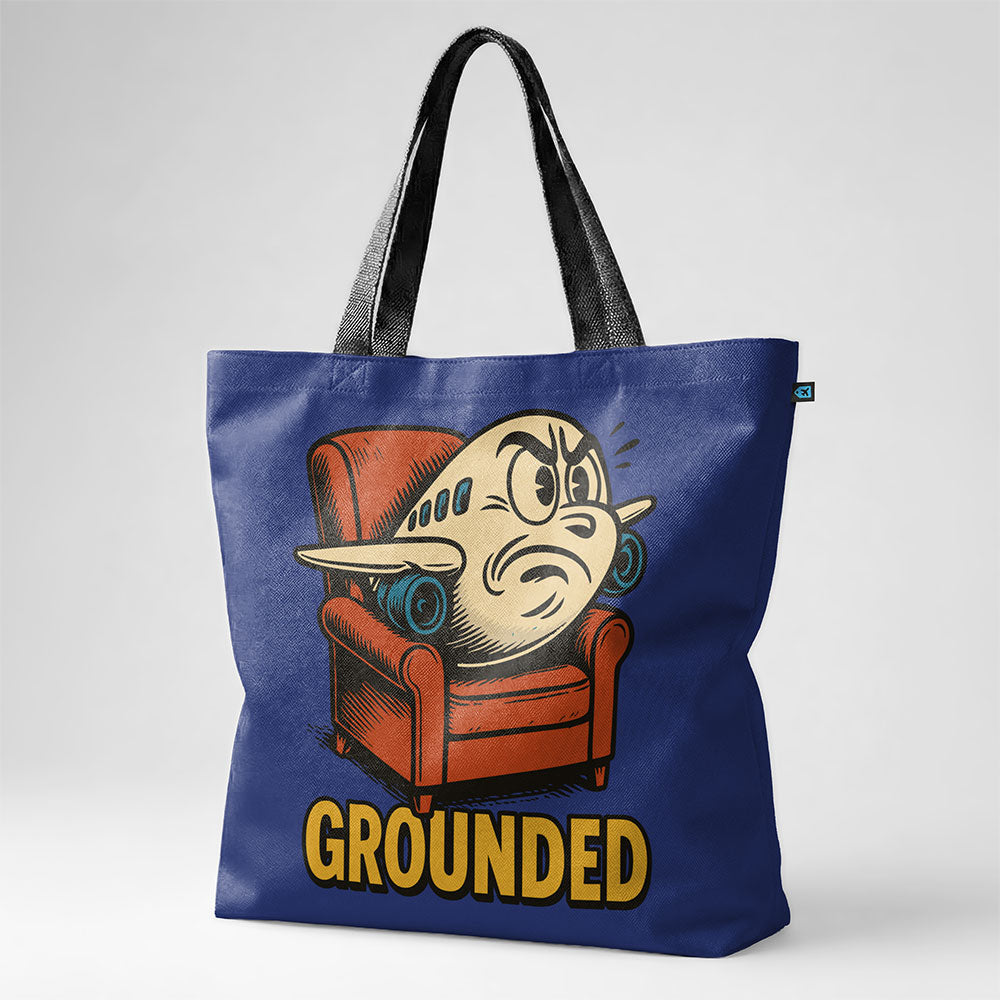 Grounded Plane - Tote Bag